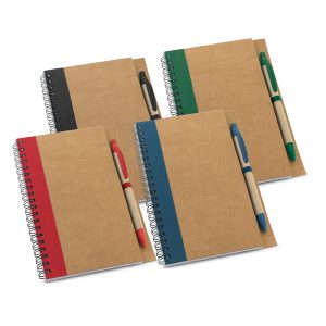 CADERNO CAPA DURA KRAFT